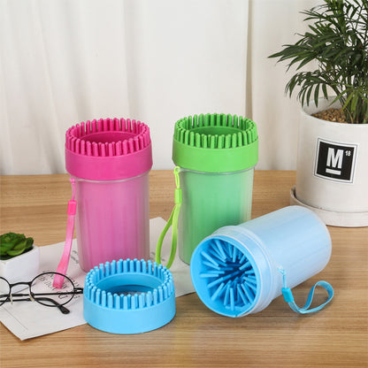 Pettvora PawClean™ | Portable Silicone Pet Paw Cleaner for Dogs & Cats