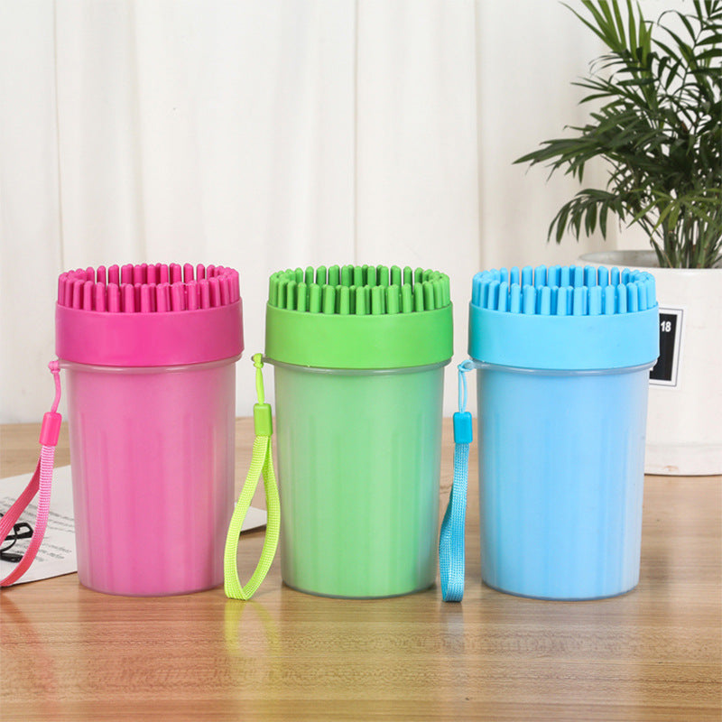 Pettvora PawClean™ | Portable Silicone Pet Paw Cleaner for Dogs & Cats