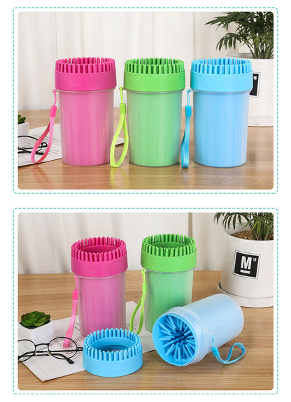 Pettvora PawClean™ | Portable Silicone Pet Paw Cleaner for Dogs & Cats