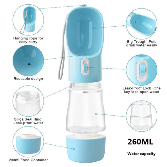 Pettvora AquaGuard™ – No-Spill Dog Water Bottle