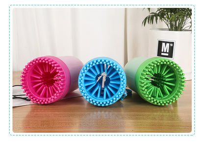 Pettvora PawClean™ | Portable Silicone Pet Paw Cleaner for Dogs & Cats